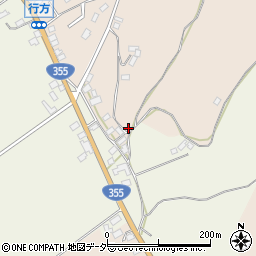 茨城県行方市行方718周辺の地図