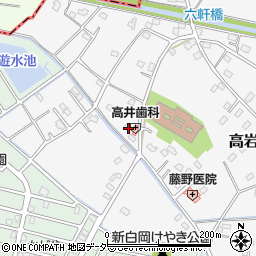 埼玉県白岡市高岩1061周辺の地図