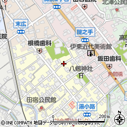 長野県諏訪市小和田周辺の地図