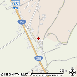茨城県行方市行方711周辺の地図