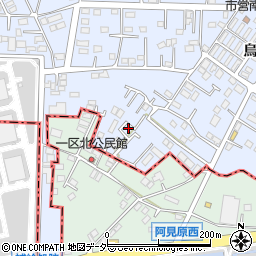 茨城県土浦市烏山5丁目1878-36周辺の地図
