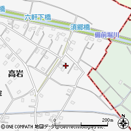 埼玉県白岡市高岩1342-1周辺の地図