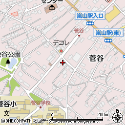 読売新聞嵐山サービスセンター周辺の地図