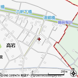 埼玉県白岡市高岩1339-1周辺の地図