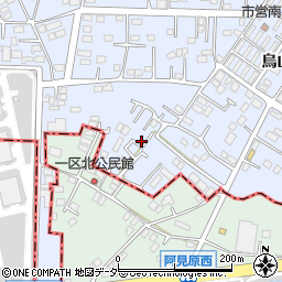 茨城県土浦市烏山5丁目1878-48周辺の地図