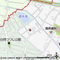 埼玉県白岡市高岩868周辺の地図