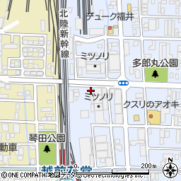 太平洋セメント福井サービスステーション周辺の地図