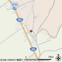 茨城県行方市行方710周辺の地図