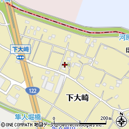 埼玉県白岡市下大崎1446周辺の地図