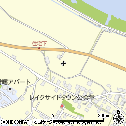 茨城県稲敷郡阿見町大室1073周辺の地図