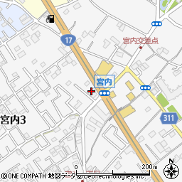 丸和セレクトホーム株式会社　北本本部周辺の地図