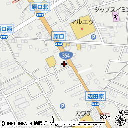 茨城県信用組合岩井支店周辺の地図
