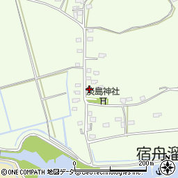 茨城県行方市新宮493周辺の地図