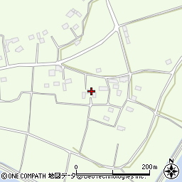 茨城県行方市新宮837周辺の地図