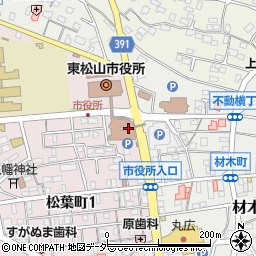 東松山市観光協会周辺の地図