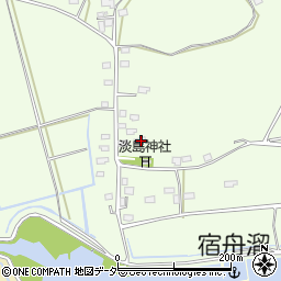 茨城県行方市新宮492周辺の地図