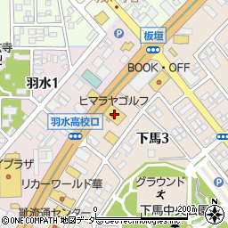 ヒマラヤゴルフ福井店周辺の地図