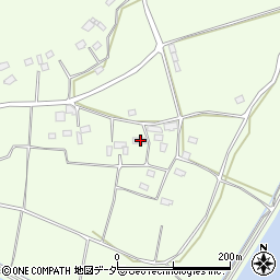 茨城県行方市新宮836周辺の地図