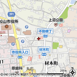 峯医院周辺の地図