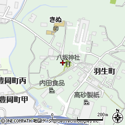 茨城県常総市羽生町975周辺の地図