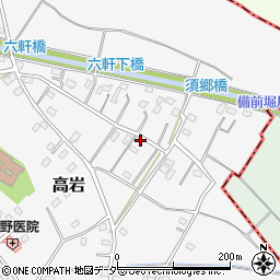 埼玉県白岡市高岩1315周辺の地図