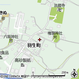 茨城県常総市羽生町703周辺の地図