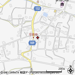 平泉寺郵便局周辺の地図
