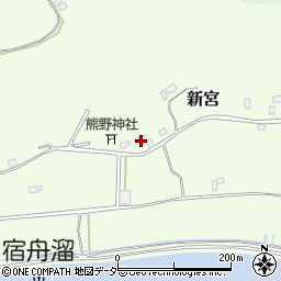 茨城県行方市新宮637周辺の地図