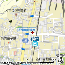 福井県福井市花堂北周辺の地図
