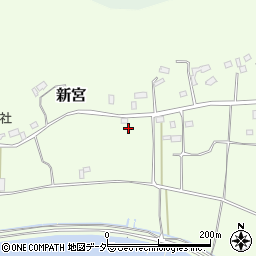 茨城県行方市新宮731周辺の地図