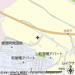 茨城県稲敷郡阿見町大室946周辺の地図