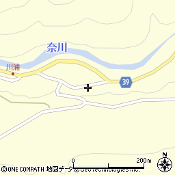 長野県松本市奈川141周辺の地図