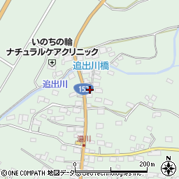 長野県茅野市北山湯川1100周辺の地図