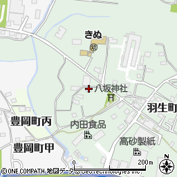 茨城県常総市羽生町974周辺の地図