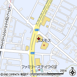 ネッツトヨタ茨城マイネつくばみどりの周辺の地図