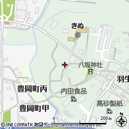 茨城県常総市羽生町963周辺の地図