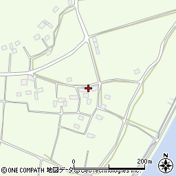 茨城県行方市新宮893周辺の地図