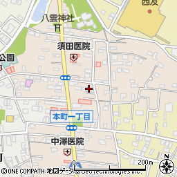 ケアーズ訪問看護リハビリステーション東松山周辺の地図