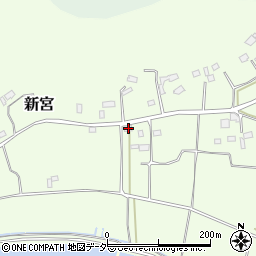 茨城県行方市新宮753周辺の地図