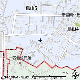 茨城県土浦市烏山5丁目2207-9周辺の地図