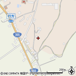 茨城県行方市行方708周辺の地図