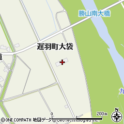 福井県勝山市遅羽町大袋57-74周辺の地図