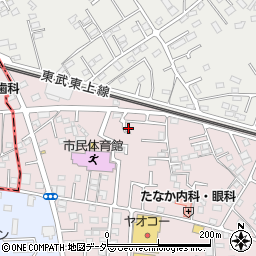 読売新聞ＹＣ東松山西周辺の地図
