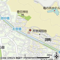 福井県福井市渕町周辺の地図
