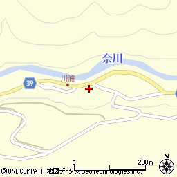 長野県松本市奈川121周辺の地図