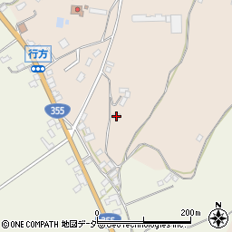 茨城県行方市行方705周辺の地図