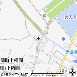 埼玉県久喜市菖蒲町下栢間1859-6周辺の地図
