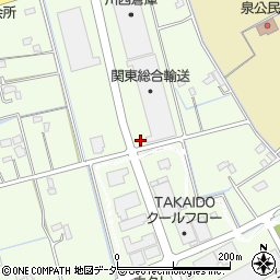 名鉄運輸株式会社　杉戸流通事業所周辺の地図