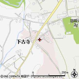 埼玉県比企郡小川町上古寺8-5周辺の地図