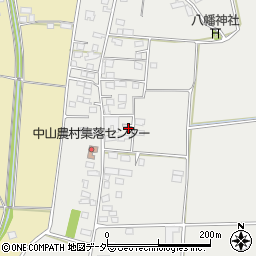 茨城県常総市中山町123-4周辺の地図